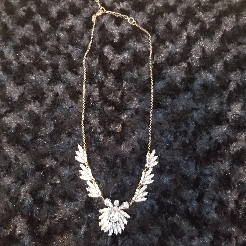 J Crew Rhinestone Necklace - Picture 3 of 6
